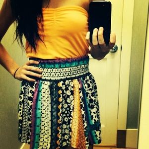 Colorful skirt